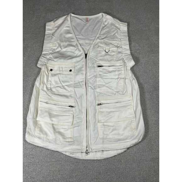 Free people movement hang time white vest‎ size small - Picture 5 of 12